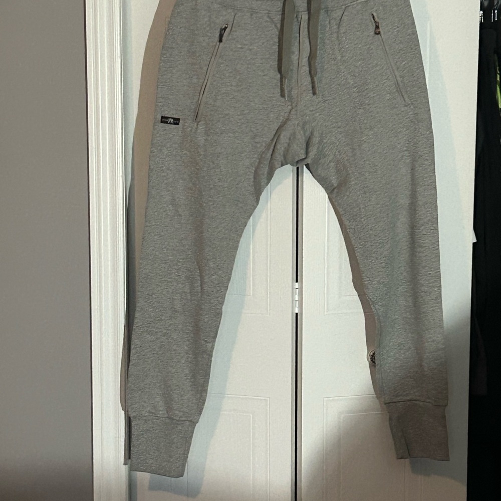 Parasuco Heather Gray Sweatpants never worn
